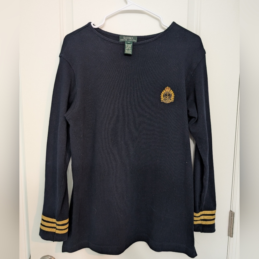 Ralph Lauren Navy Top